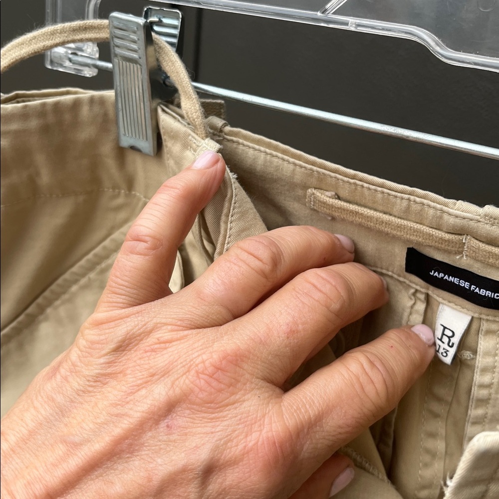 R13 Trench Cargo pants 29 pockets belts - Picture 4 of 11